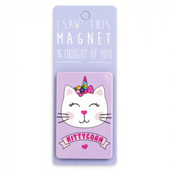 Magnet za frižider I SAW THIS MAGNET Kittycorn 