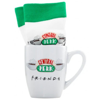 FRIENDS poklon set (šolja i čarape) CENTRAL PERK 