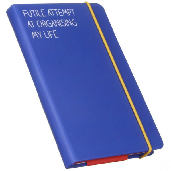 A6 FUTILE ATTEMPT NOTEBOOK BLUE 