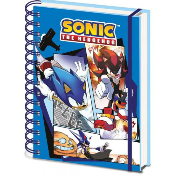 Notes A5 SONIC THE HEDGEHOG 