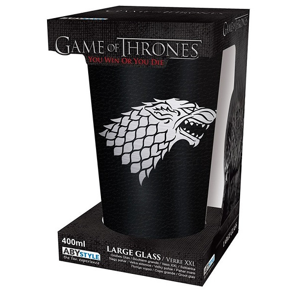 GAME OF THRONES velika čaša STARK - 400ml 