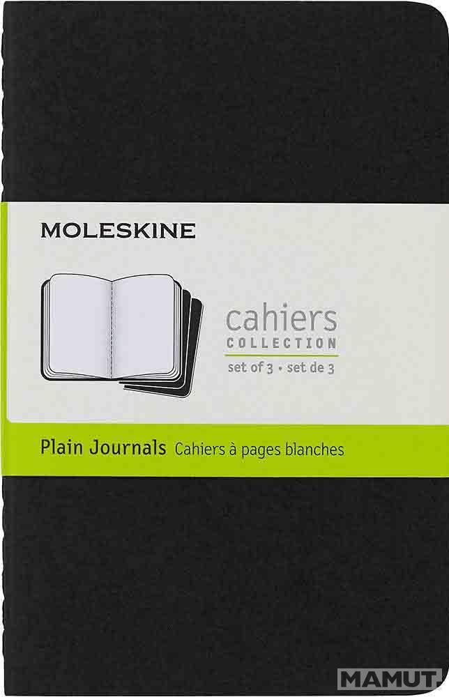 Set od 3 notesa MOLESKINE POCKET crni 