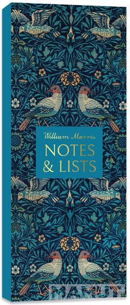 Notes i to do lista WILLIAM MORRIS - BIRDS 