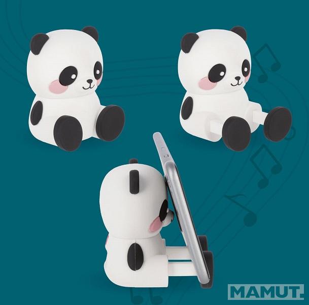 Bežični zvučnik i držač za mobilni PANDA The Sound of Cuteness 