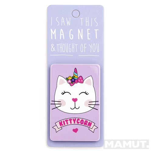 Magnet za frižider I SAW THIS MAGNET Kittycorn 